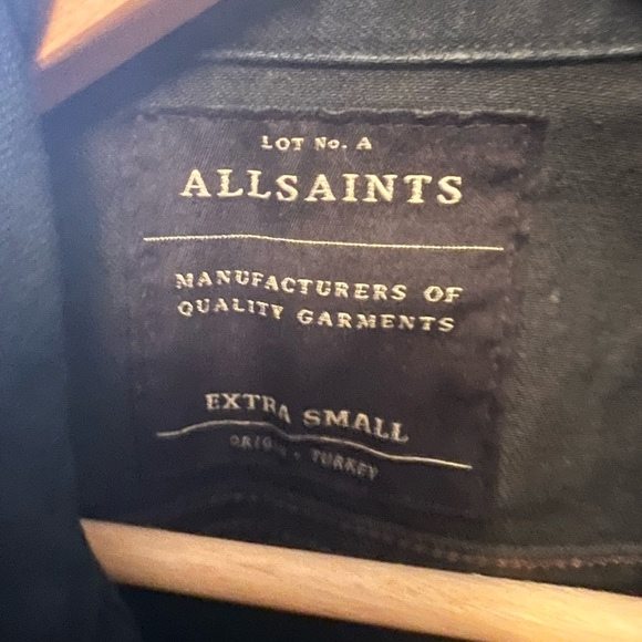 Allsaints denim jacket - Picture 3 of 3